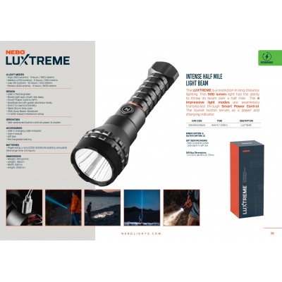 NEBO LUXTREME, 500 LUMENS